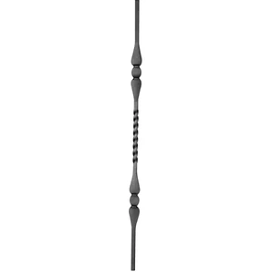 &quot;Modern Design&quot; Zierstab, Vierkantmaterial, glatt, verschiedene Materialstärken und Höhen