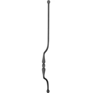 "Modern Design" Bauchstab, Vierkantmaterial, glatt, verschiedene Materialstärken und Höhen