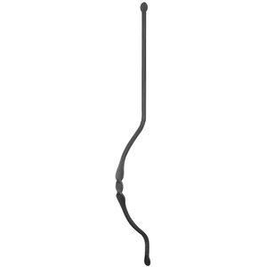 "Modern Design" Bauchstab, Vierkantmaterial, glatt, verschiedene Materialstärken und Höhen