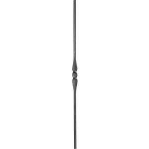"Modern Design" Zierstab, Rundmaterial, glatt, verschiedene Materialstärken und Höhen