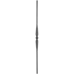 &quot;Modern Design&quot; Zierstab, Vierkantmaterial, glatt, verschiedene Materialstärken und Höhen