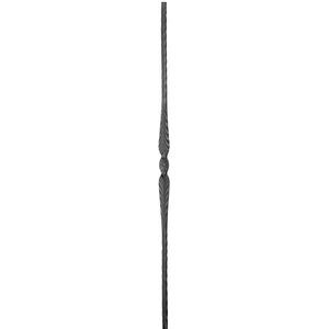 &quot;Modern Design&quot; Zierstab, Vierkantmaterial, kantengehämmert, verschiedene Materialstärken und Höhen