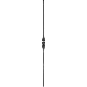 "Modern Design" Zierstab, Vierkantmaterial, glatt, verschiedene Materialstärken und Höhen