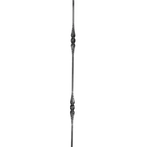 &quot;Modern Design&quot; Zierstab, Vierkantmaterial, glatt, verschiedene Materialstärken und Höhen