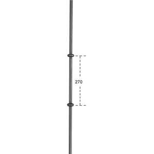 "Modern Design" Zierstab, Rundmaterial, glatt, verschiedene Materialstärken