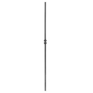 "Modern Design" Zierstab, Vierkantmaterial, glatt, verschiedene Materialstärken und Höhen