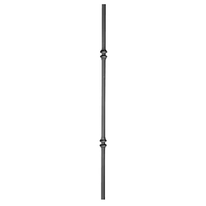 "Modern Design" Zierstab, Vierkantmaterial, glatt, verschiedene Materialstärken und Höhen