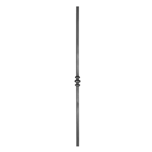 "Modern Design" Zierstab, verschiedene Materialstärken und Höhen