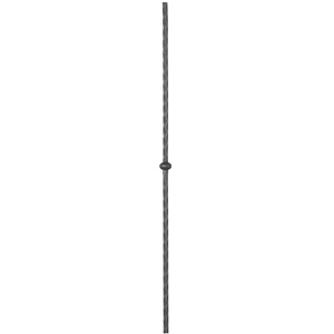 "Modern Design" Zierstab, Vierkantmaterial, kantengehämmert, verschiedene Materialstärken und Höhen