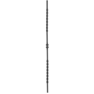 "Modern Design" Zierstab, Vierkantmaterial, glatt, verschiedene Materialstärken und Höhen