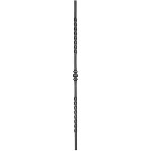 "Modern Design" Zierstab, Vierkantmaterial, glatt, verschiedene Materialstärken und Höhen