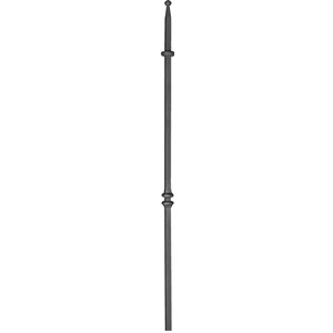 "Modern Design" Zaunstab mit Zaunspitze, verschiedene Materialstärken und Höhen