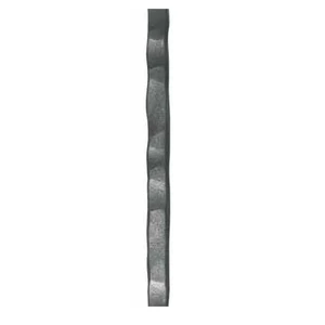Vierkantstahl, geschmiedet, verschiedene Materialstärken und Höhen