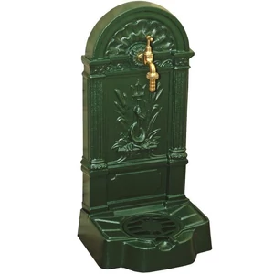 gartenbrunnen, wandbrunnen, antik, mit wasserhahn