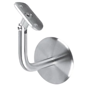 Handlaufhalter für Rundrohr, mit Gelenk, Edelstahl (AISI 304 - V2A), verschiedene Größen