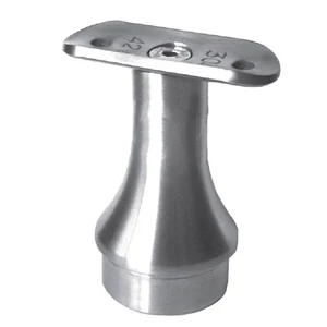 Handlaufstütze rund, für Rundrohr, Edelstahl (AISI 304 - V2A), verschiedene Größen