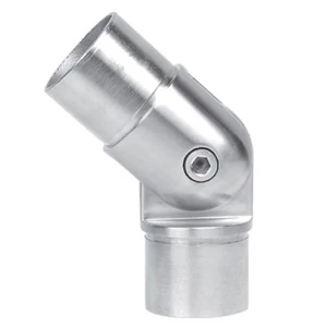 Eckbogen mit Gelenk, Edelstahl (AISI 304 - V2A), verschiedene Größen