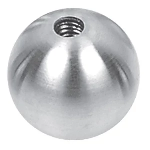 Vollkugel mit Sackgewinde, Edelstahl (AISI 304 - V2A), verschiedene Größen