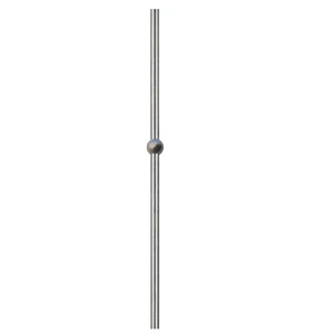 Pfosten mit Kugel (Ø60mm), verschiedene Größen verziert, Edelstahl (AISI 304 - V2A), verschiedene Größen
