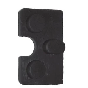 Gummieinlage für Glashalter 55x55mm
