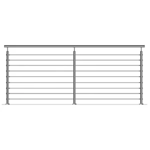 Edelstahl Seilgeländer