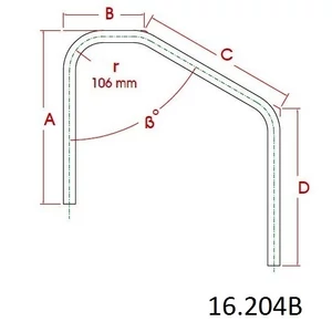Rohrbogen - Fertigung auf Wunsch, Edelstahl (AISI 304 - V2A)