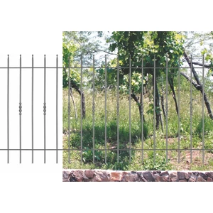 Schmiedezaun-Design "MANTOVA"