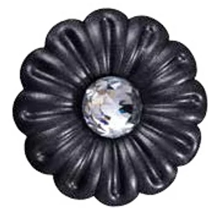 Zierrosette mit Swarovski Kristall Dekor