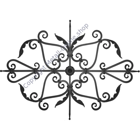 Ornament aus Schmiedeeisen