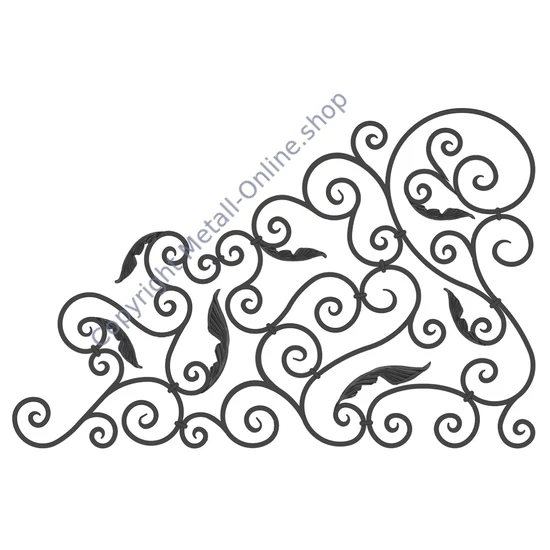 Ornament aus Schmiedeeisen