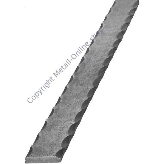 Flachmaterial, kantengehämmert, verschiedene Materialstärken