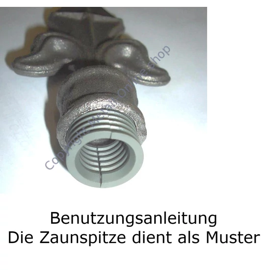 Zaunspitze zum Aufstecken