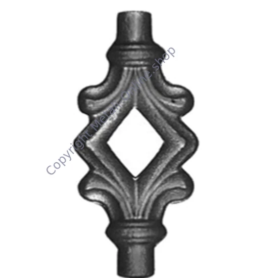 Zierknopf, geschmiedet, verschiedene Größen