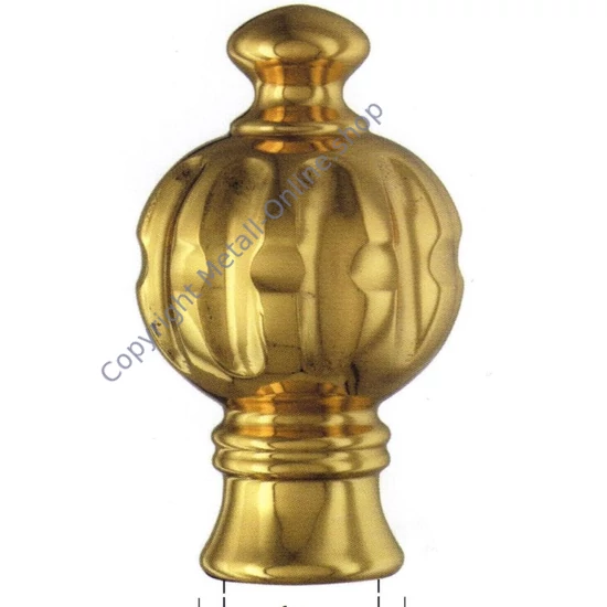 Zierkugel aus Messing