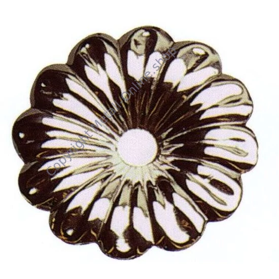 Zierrosette aus Edelstahl