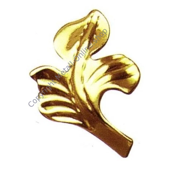 Zierblatt aus Messing