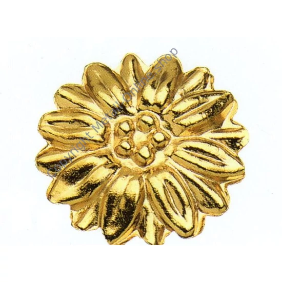 Zierrosette aus Messing