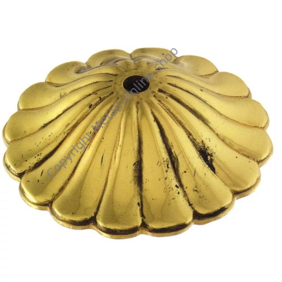 Zierrosette aus Messing