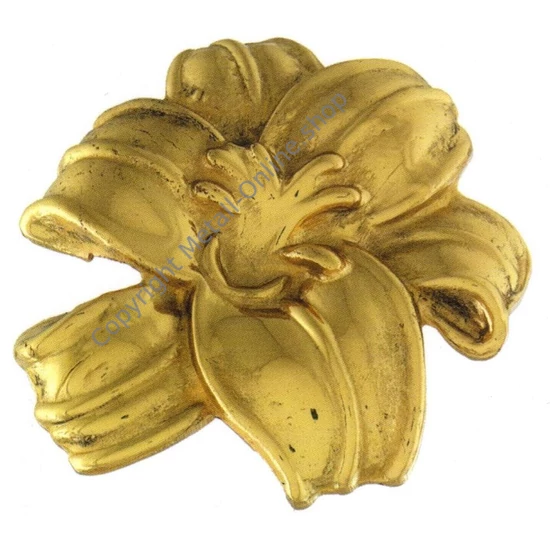Zierrosette aus Messing