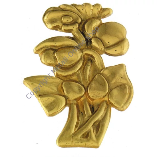 Zierblatt aus Messing