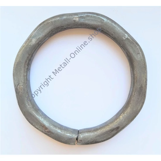 Ring, Rundmaterial, gehämmert, verschiedene Materialstärken und Durchmesser