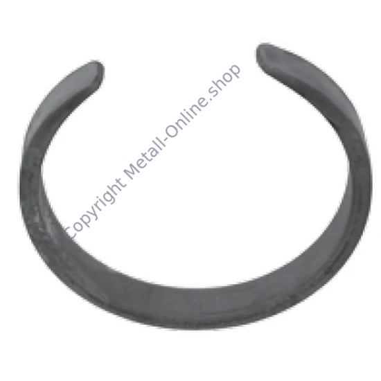 Ring, offen, Flachmaterial, glatt
