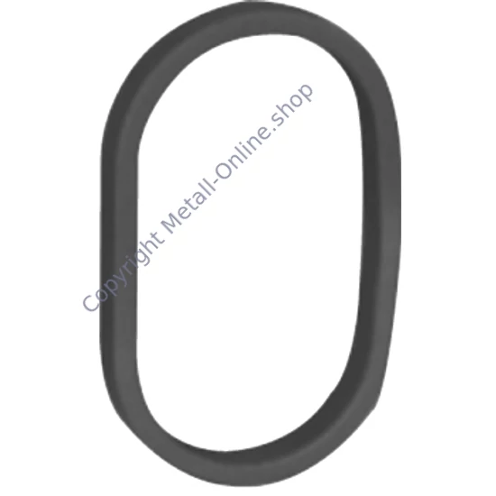 Ovalring, Flachmaterial, glatt