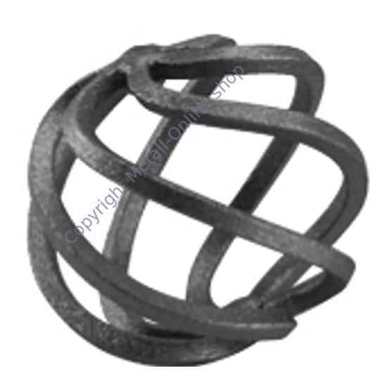 Zwirbel aus Vierkantmaterial