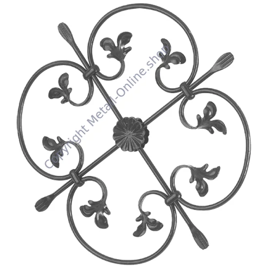Ornament aus Schmiedeeisen