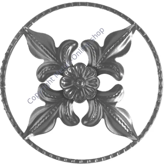 Ornament, klassisch, verschiedene Materialstärken
