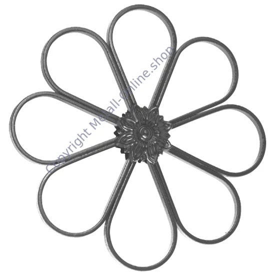Ornament, klassisch, verschiedene Materialstärken