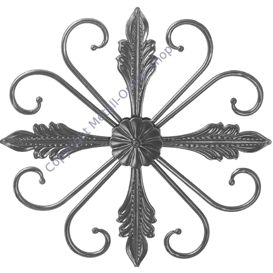 Ornament aus Schmiedeeisen