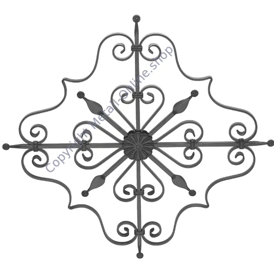 Ornament, klassisch, verschiedene Materialstärken