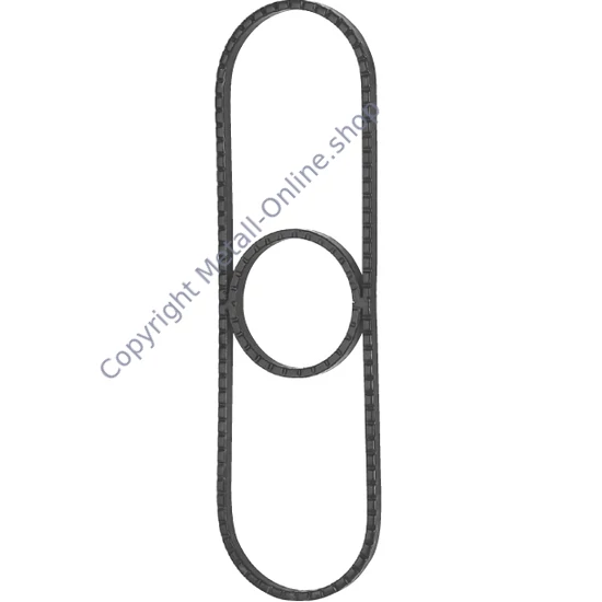 Ovalring , Flachmaterial 